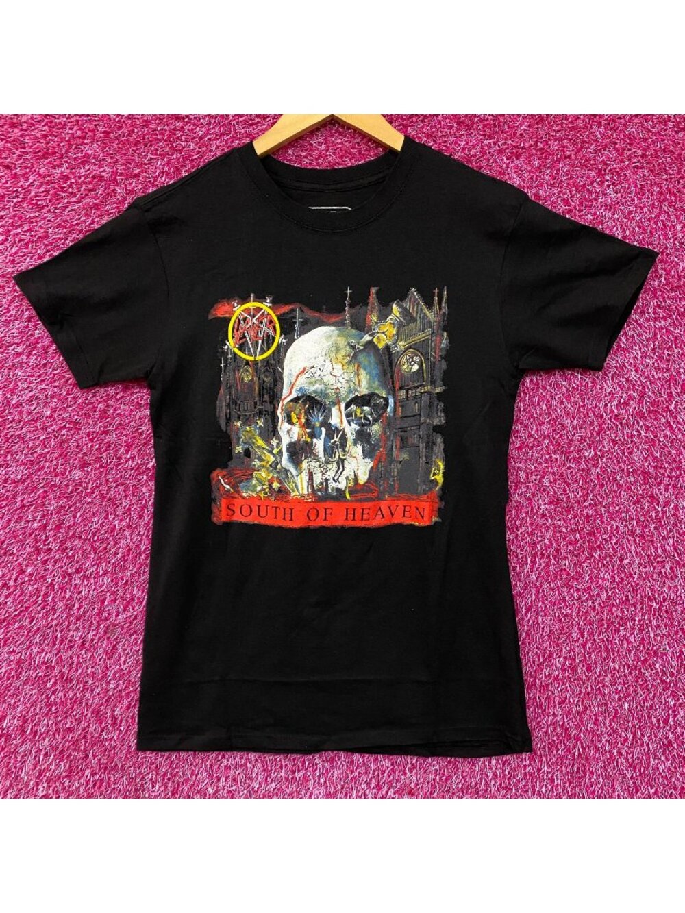 Slayer South Of Heaven Thrash Metal Band T-Shirt Small